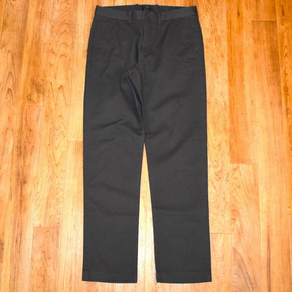 NWT J. Crew Gray The Sutton Chino Pants Sz 32x32 - Picture 1 of 10